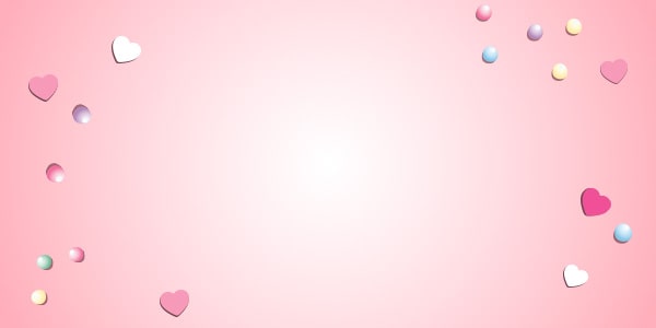 Pink Textured Background with Hearts