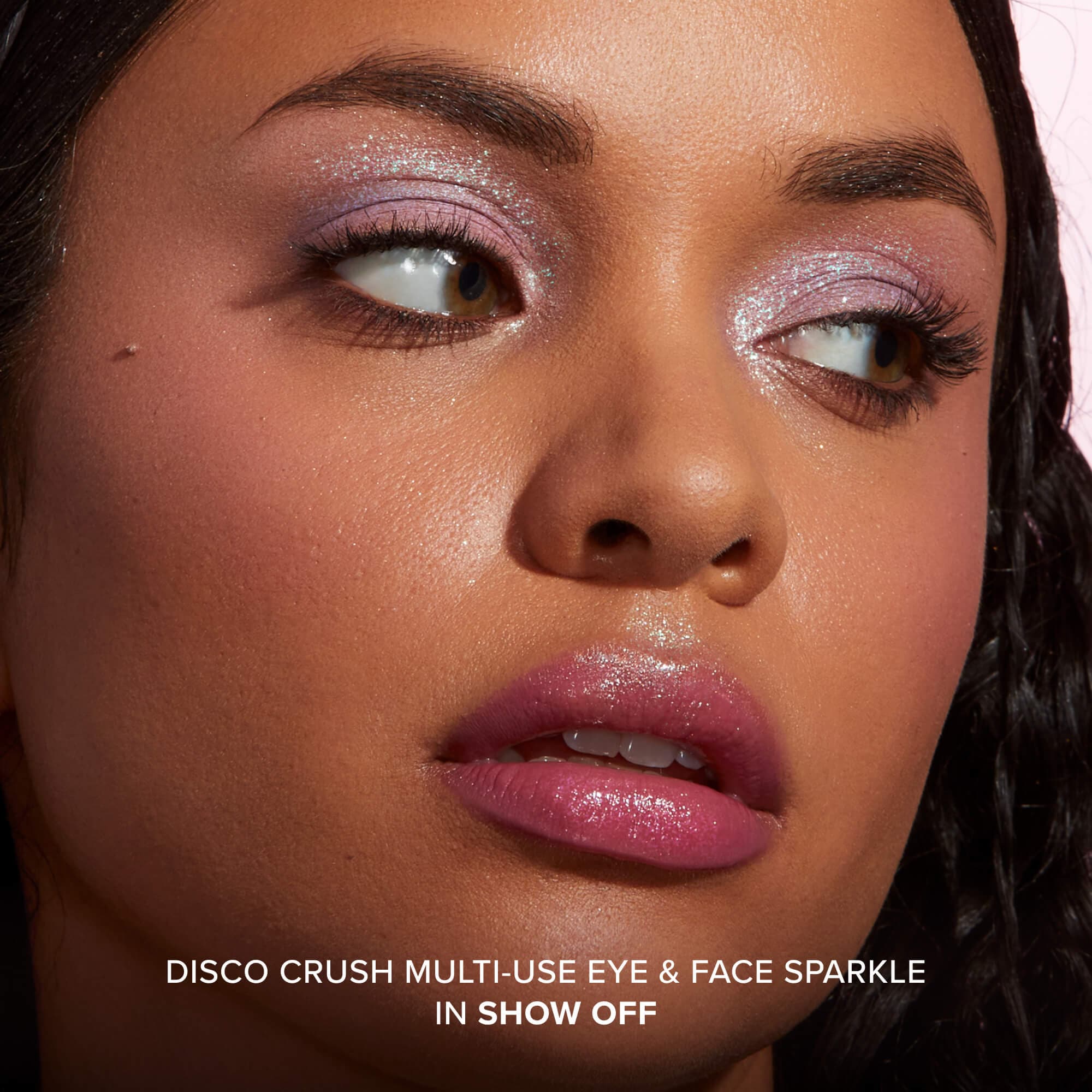 Disco Crush High Shine Glitter Eye + Face Sparkle