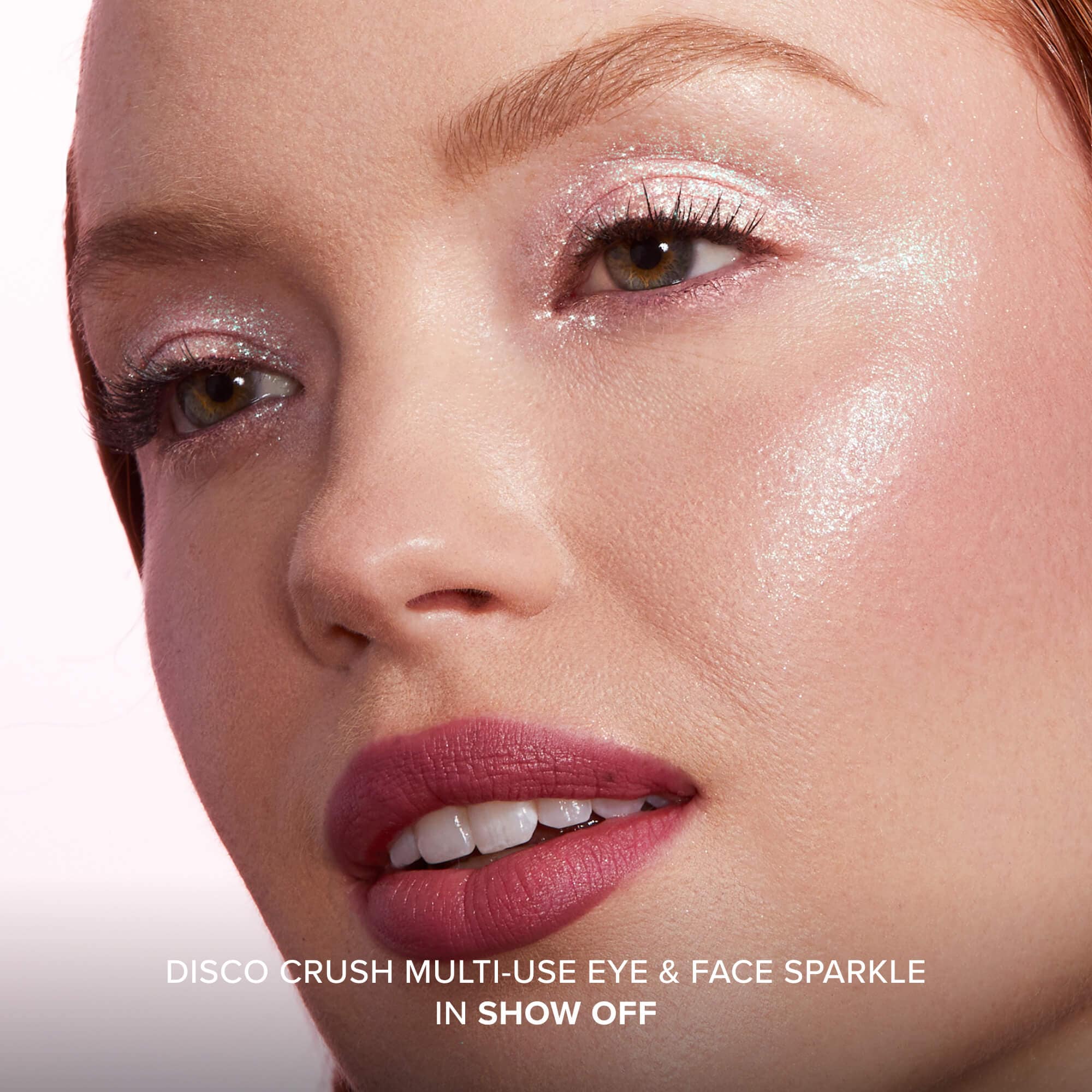 Disco Crush High Shine Glitter Eye + Face Sparkle
