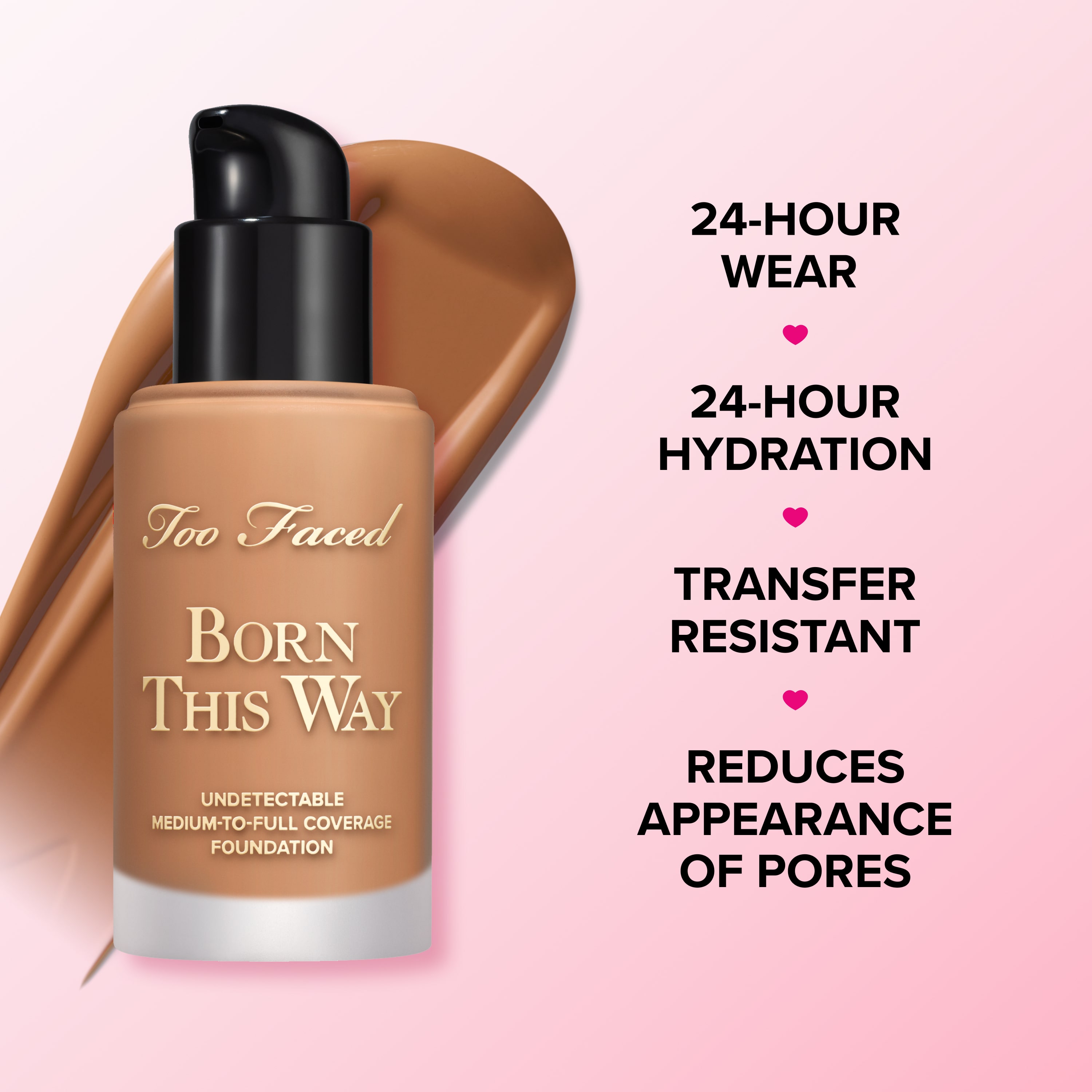 Born This Way Undetectable Medium-To-Full Coverage Foundation