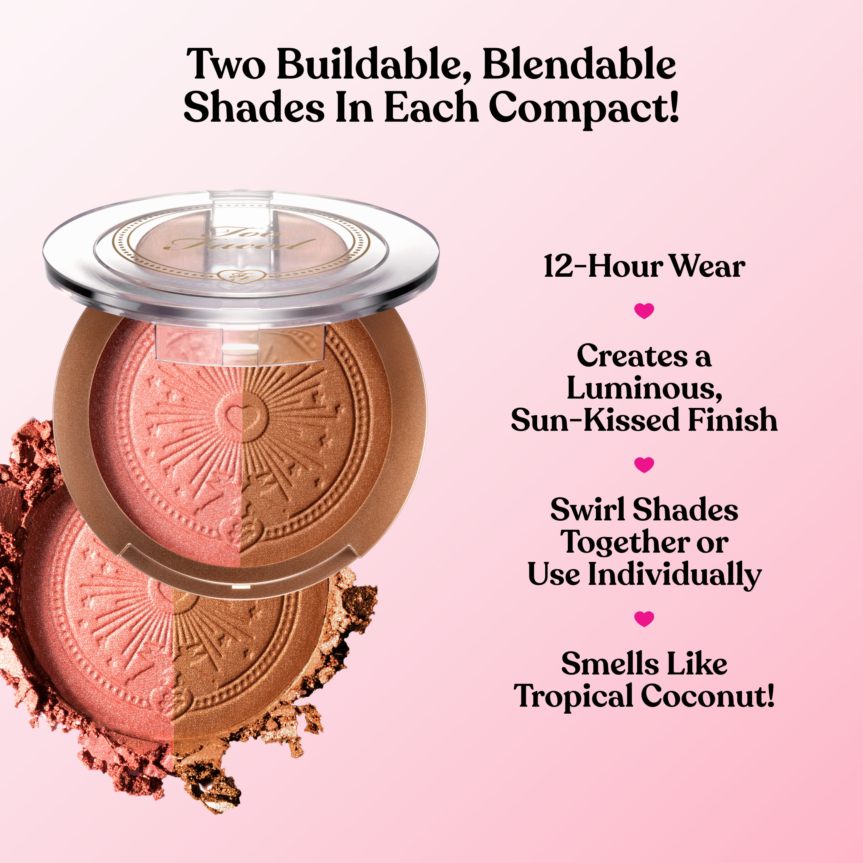 Sun Bunny Blushing Bronzer, Sunset Bunny, 8,0 g / 0,28 Oz