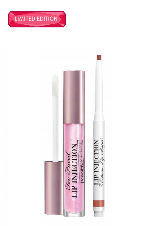 Lip Injection Plumping Lip Liner & Gloss Set