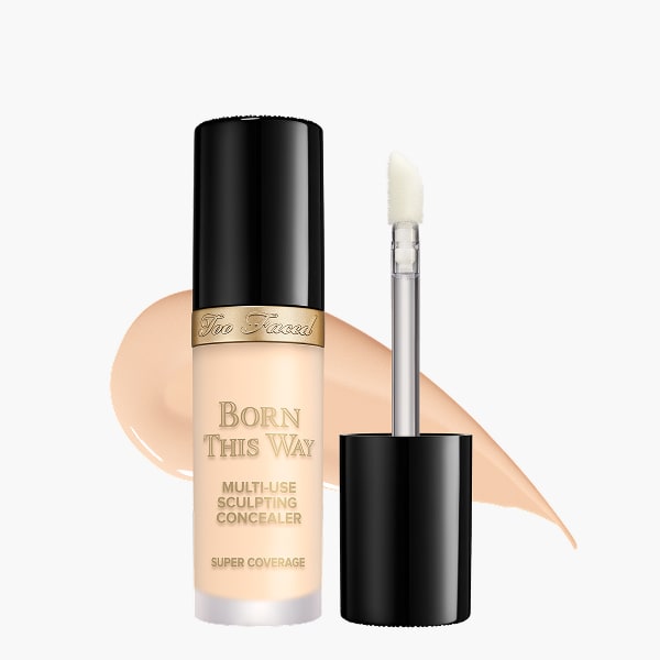 Born This Way Super Coverage Multi-Use Concealer New Full Coverage Concealer, Swan, 13.5 mL/ 0. 45Fl Oz.
