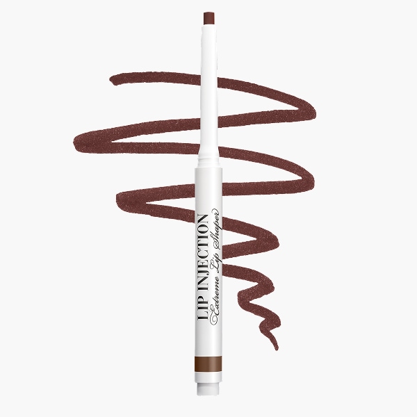 Lip Injection Extreme Lip Shaper Plumping Lip Liner, Espresso Shot, 0.28 g